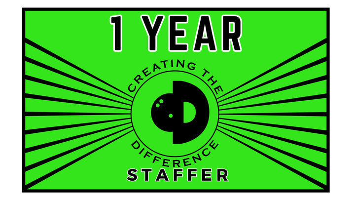 STAFF PVC Patches for Creating the Difference Backpack 11 Pro