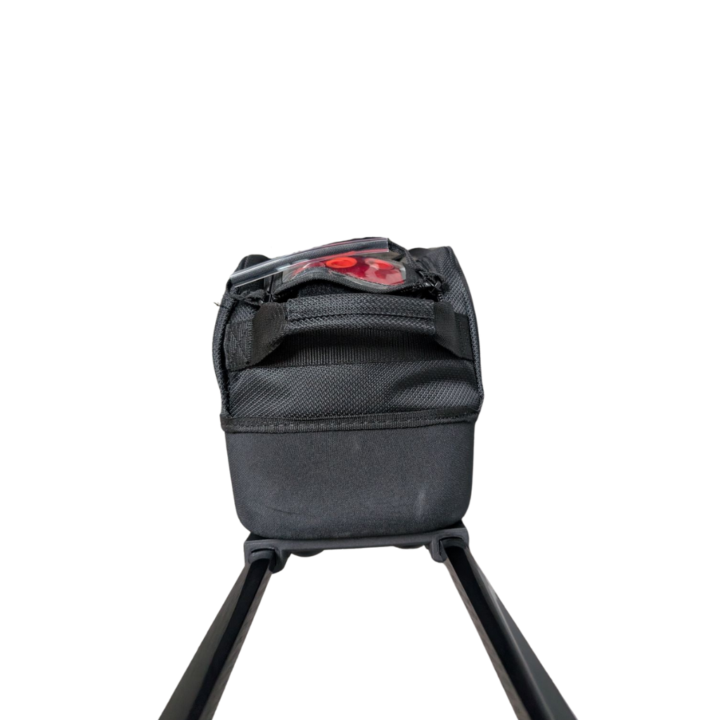 Triple Roller Bowling Bag with Handle - White Logo