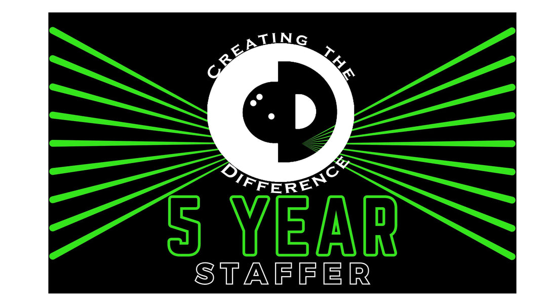 STAFF PVC Patches for Creating the Difference Backpack 11 Pro