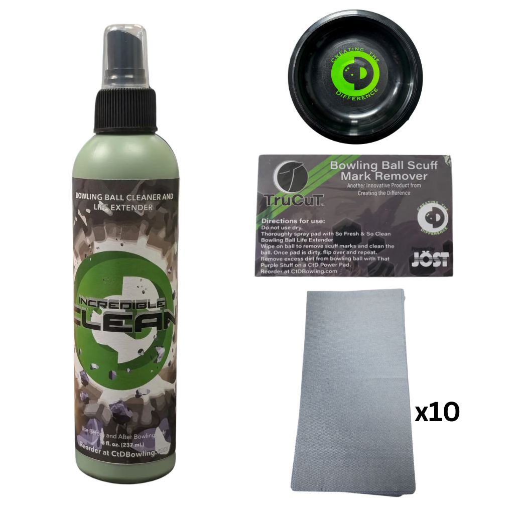 Incredible Clean - Bowling Ball Cleaner and Life Extender