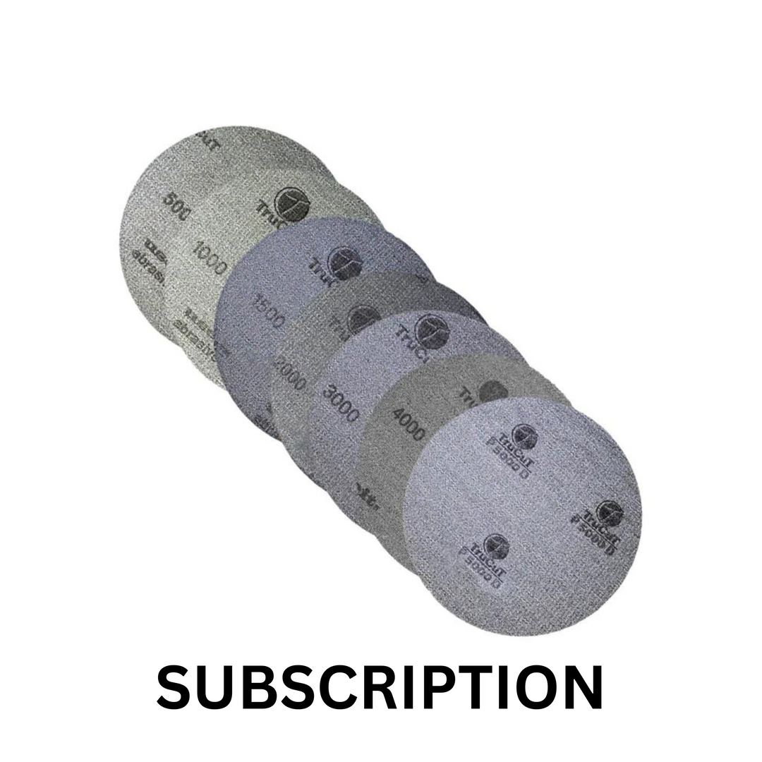 TruCut Sanding Pads | 7 Pack Standard | Subscription