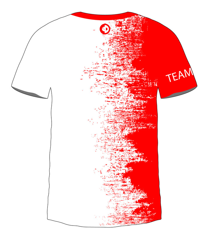 B2B White - Red Jersey