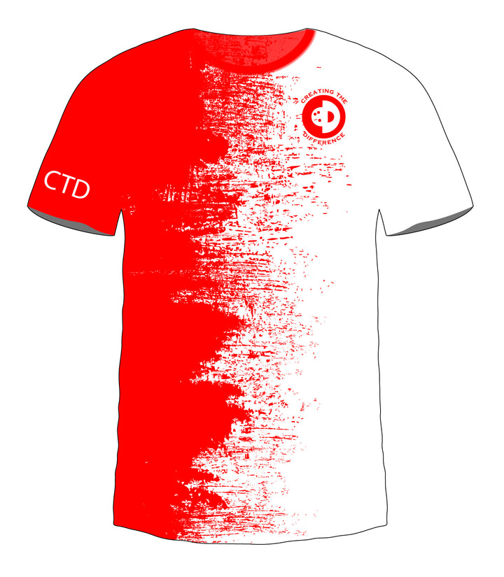 B2B White - Red Jersey
