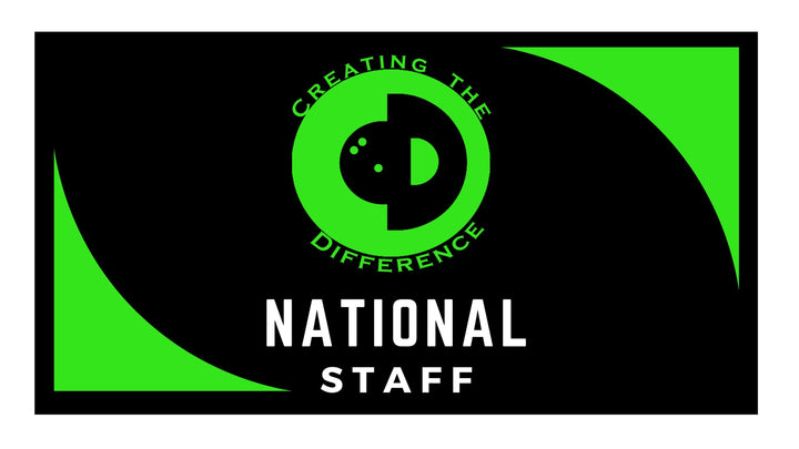 STAFF PVC Patches for Creating the Difference Backpack 11 Pro