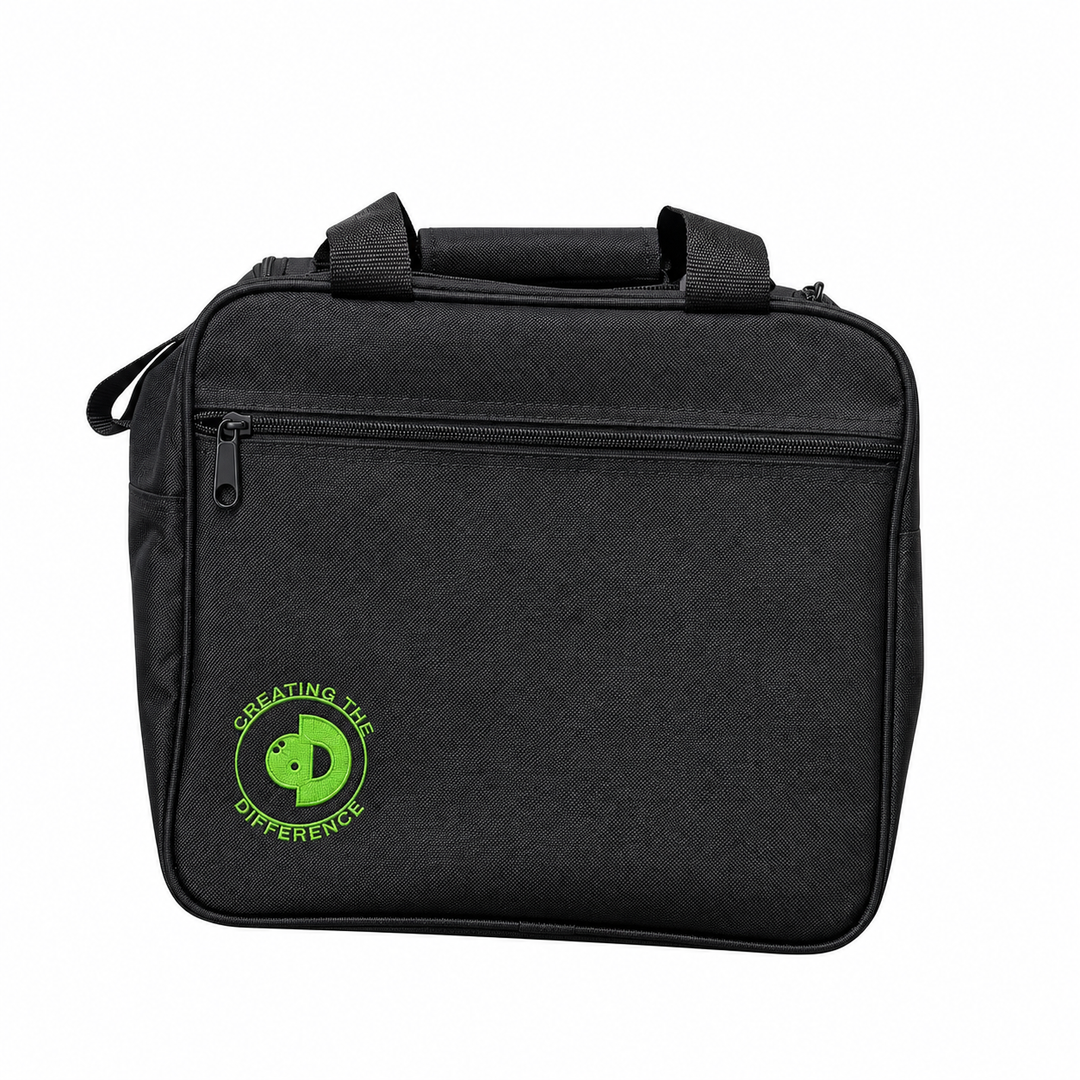Single Ball Bowling Bag Black