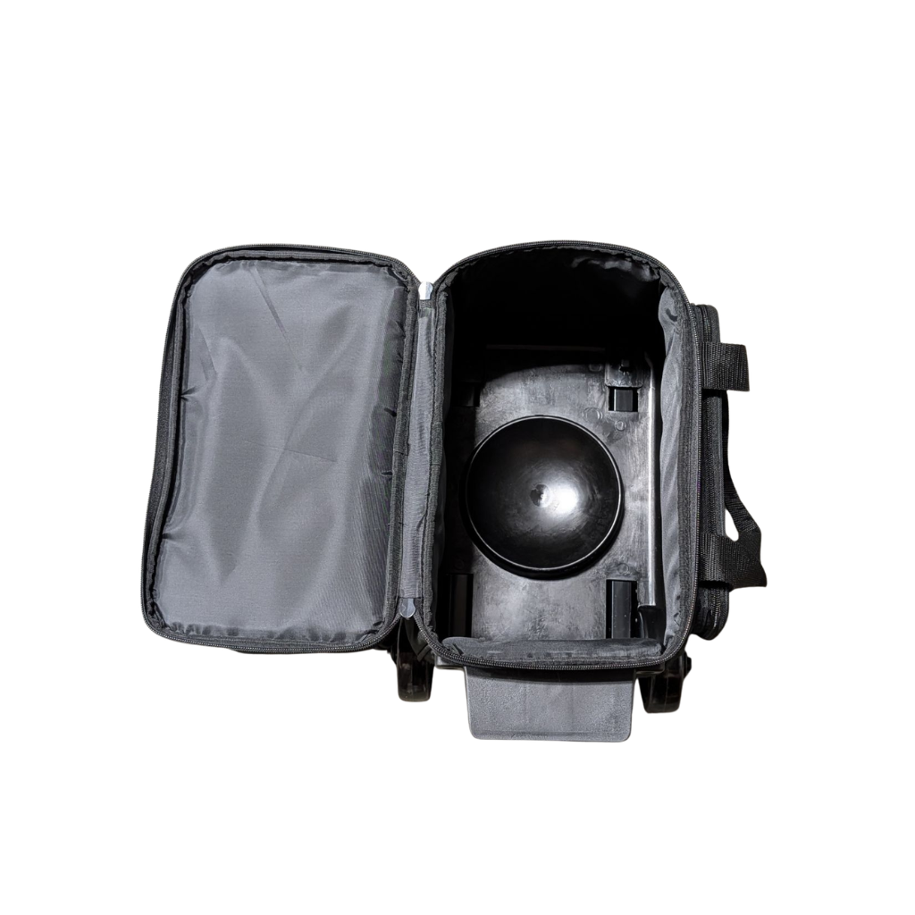 Single Ball Roller Bowling Bag Purple