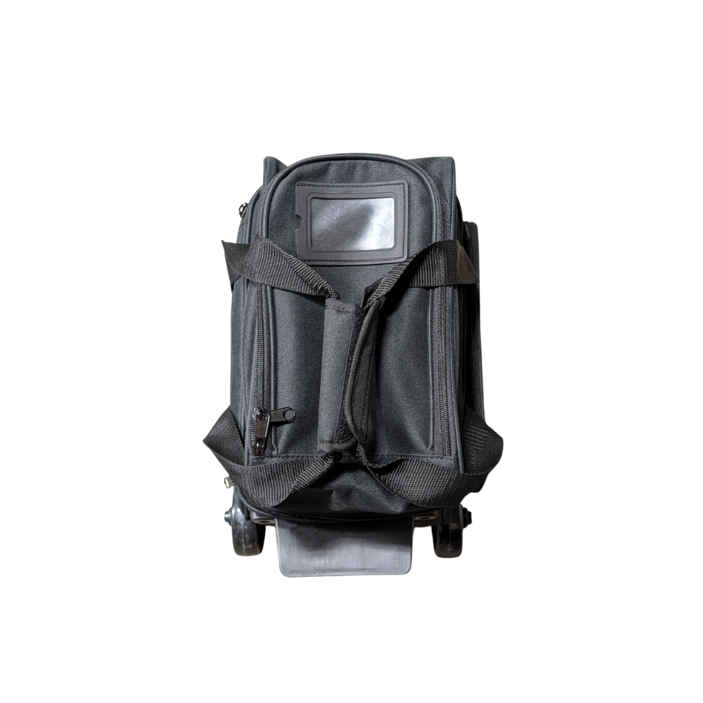 Single Ball Roller Bowling Bag Black