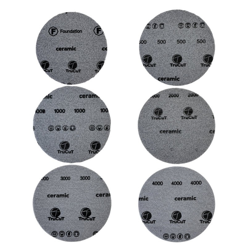 TruCuT Ceramic Sanding Pads - Singles