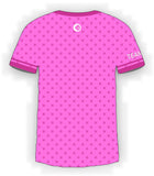 Pink CTDots on Pink Jersey