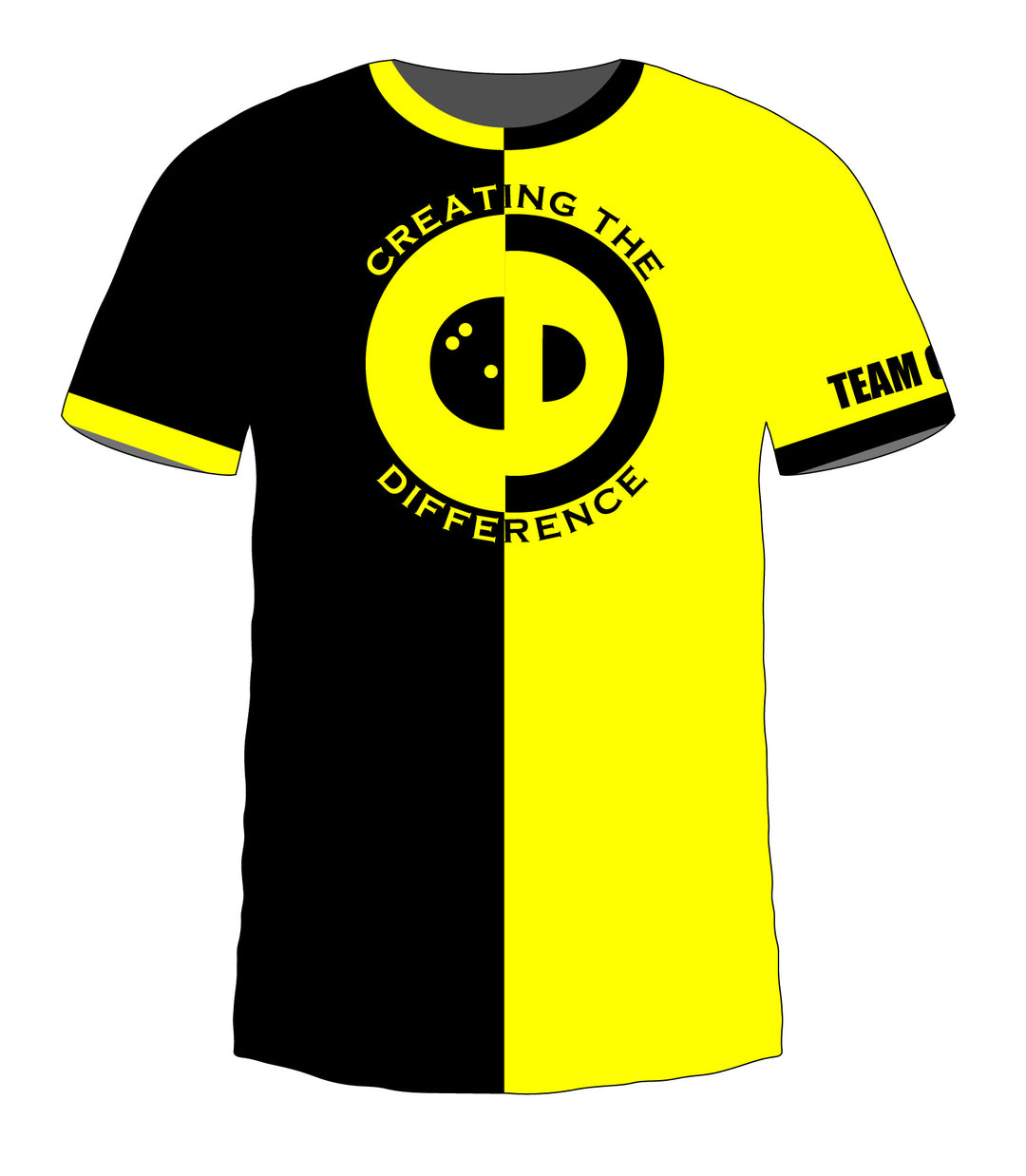 Split Yellow Jersey