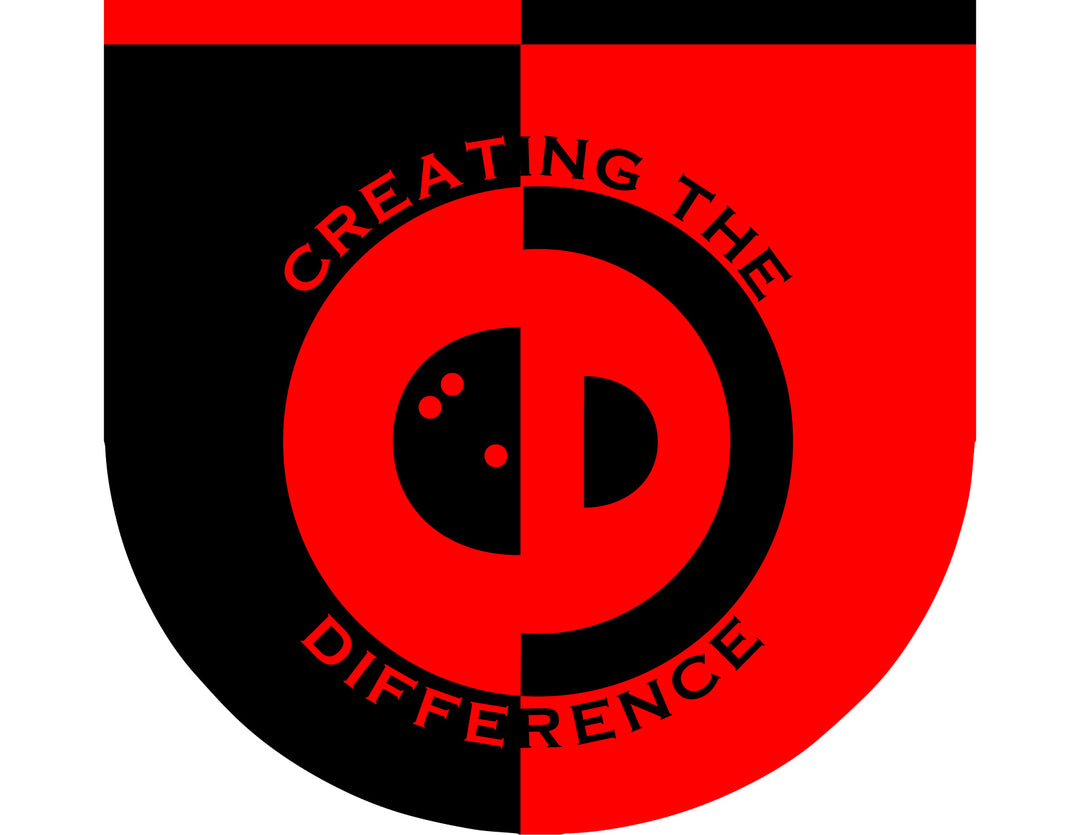 Split Red Bowling Ball Bag