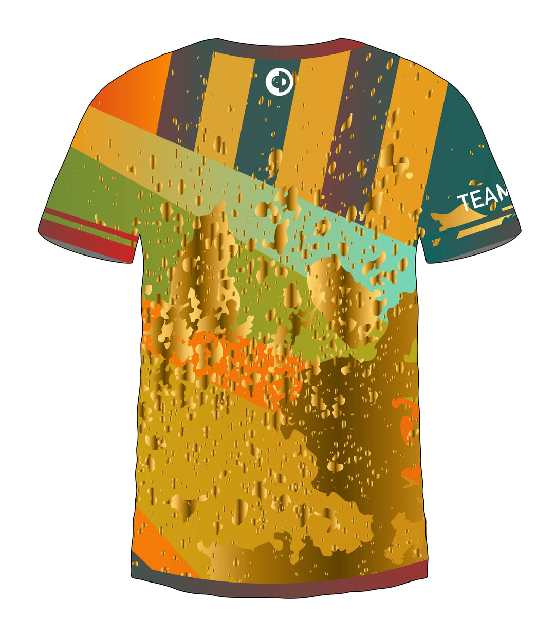 Splatter Style Gold 1 Jersey