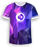 Geometric Purple Jersey