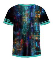 Digital Map Teal Jersey