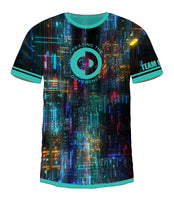 Digital Map Teal Jersey