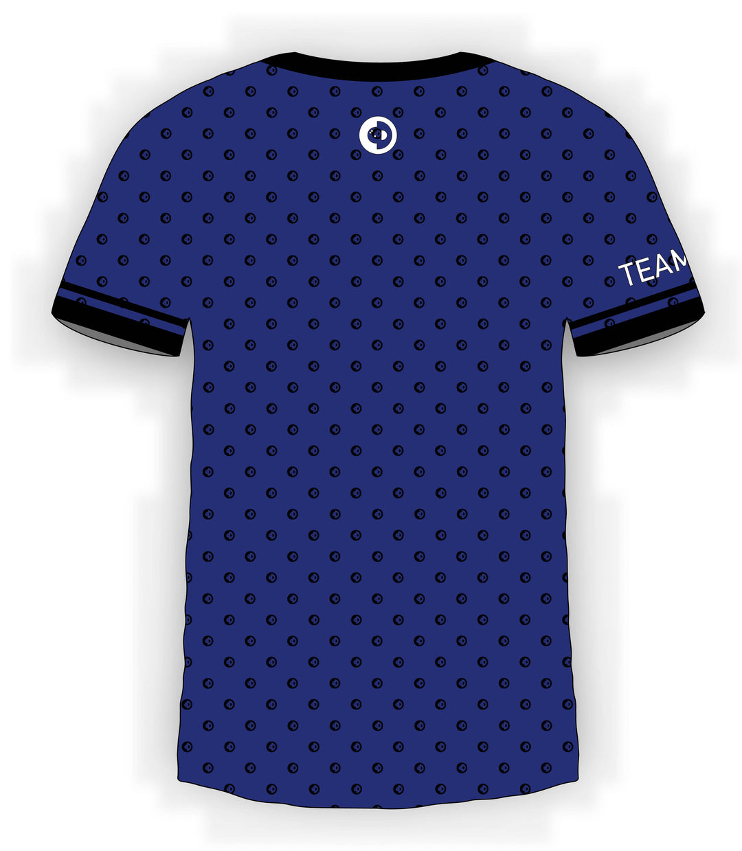 Black CTDots on Blue Jersey