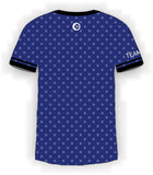 White CTDots on Blue Jersey