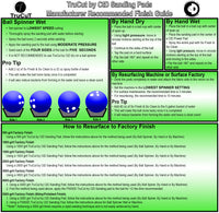 TruCut Sanding Pads | 6 Pack Standard